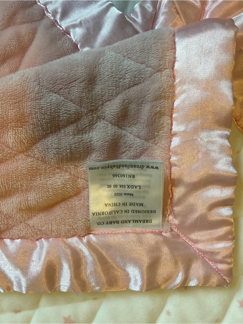 Dreamland baby blanket